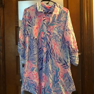 Lilly Pulitzer Natalie cover up